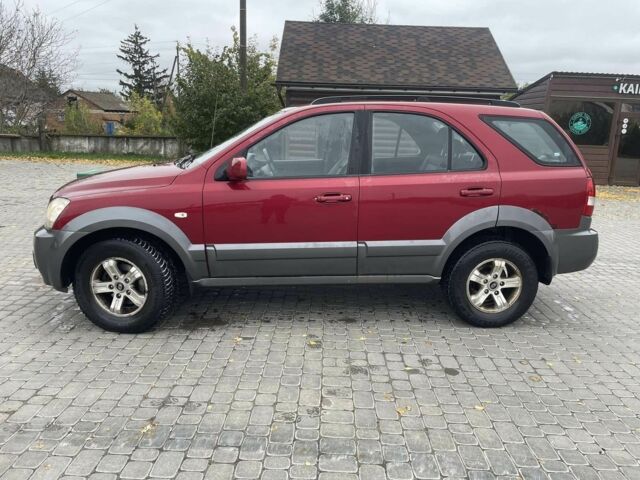 Червоний Кіа Соренто, об'ємом двигуна 2.5 л та пробігом 245 тис. км за 2850 $, фото 2 на Automoto.ua