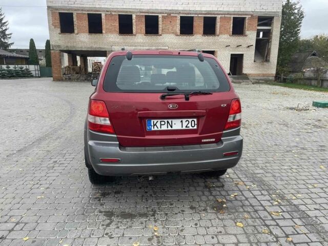 Червоний Кіа Соренто, об'ємом двигуна 2.5 л та пробігом 245 тис. км за 2850 $, фото 4 на Automoto.ua