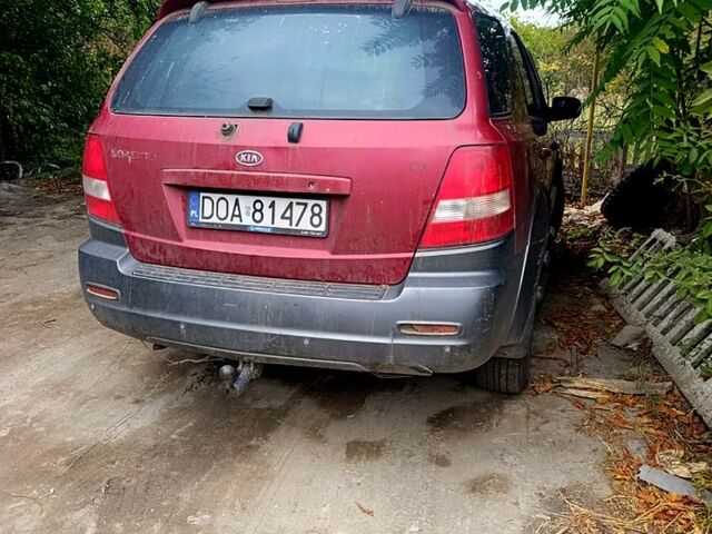 Киа Соренто 2004 в Новониколаевке на Automoto.ua Красный Киа Соренто, объемом двигателя 2.5 л и пробегом 407 тыс. км за 4000 $, фото 2 на Automoto.ua