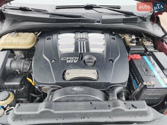 Красный Киа Соренто, объемом двигателя 2.5 л и пробегом 308 тыс. км за 7500 $, фото 17 на Automoto.ua