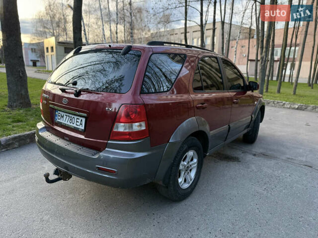 Красный Киа Соренто, объемом двигателя 2.5 л и пробегом 256 тыс. км за 8200 $, фото 2 на Automoto.ua