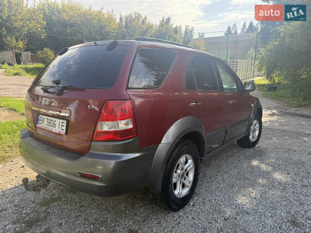 Красный Киа Соренто, объемом двигателя 2.5 л и пробегом 250 тыс. км за 5300 $, фото 5 на Automoto.ua