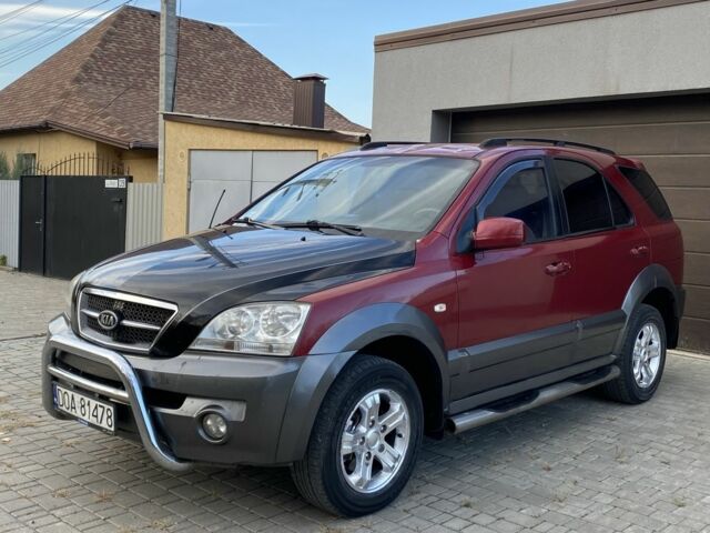 Красный Киа Соренто, объемом двигателя 2.5 л и пробегом 200 тыс. км за 3150 $, фото 1 на Automoto.ua