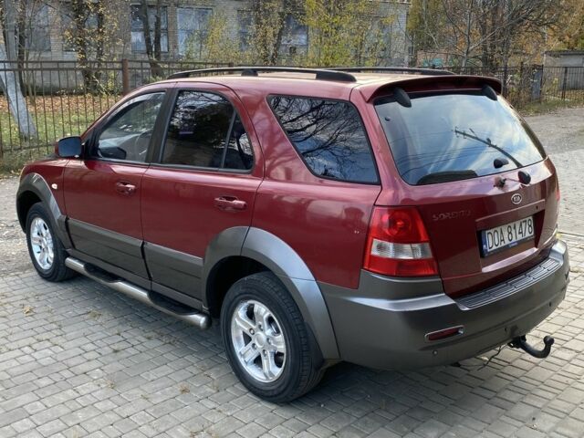 Красный Киа Соренто, объемом двигателя 2.5 л и пробегом 200 тыс. км за 3150 $, фото 3 на Automoto.ua