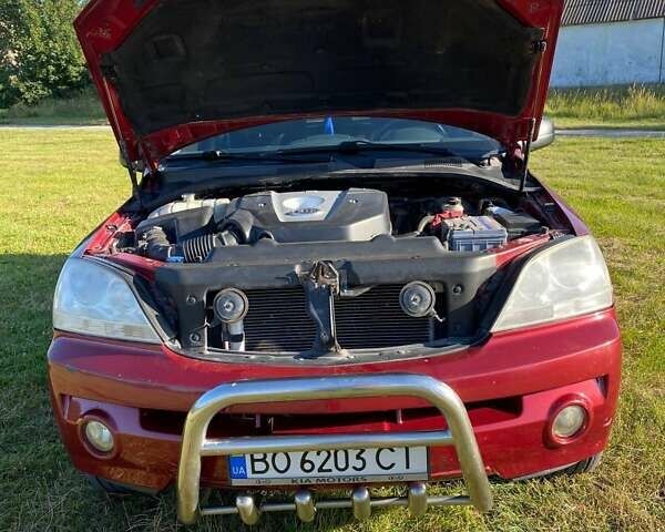 Красный Киа Соренто, объемом двигателя 2.4 л и пробегом 282 тыс. км за 6500 $, фото 26 на Automoto.ua