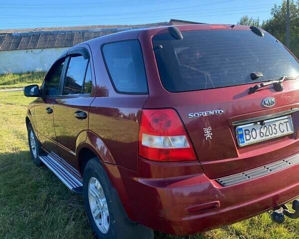 Красный Киа Соренто, объемом двигателя 2.4 л и пробегом 282 тыс. км за 6500 $, фото 6 на Automoto.ua