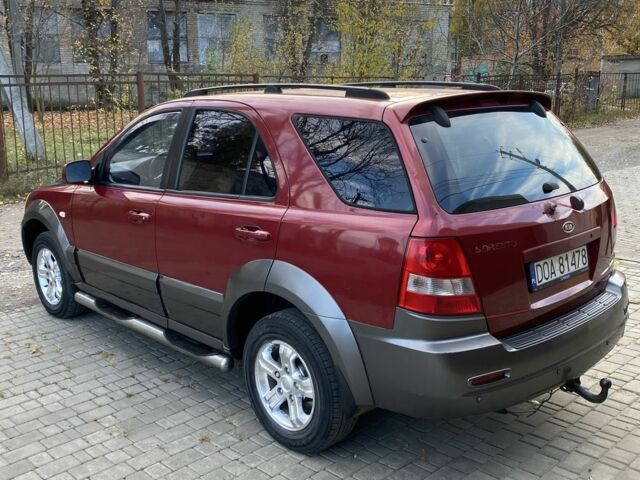 Красный Киа Соренто, объемом двигателя 2.5 л и пробегом 200 тыс. км за 3150 $, фото 9 на Automoto.ua