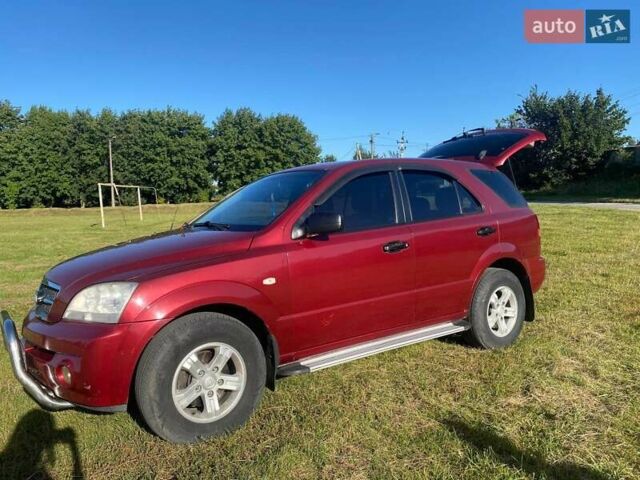 Красный Киа Соренто, объемом двигателя 2.4 л и пробегом 282 тыс. км за 6500 $, фото 4 на Automoto.ua