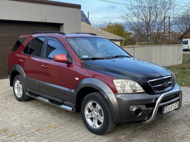 Красный Киа Соренто, объемом двигателя 2.5 л и пробегом 200 тыс. км за 3150 $, фото 4 на Automoto.ua