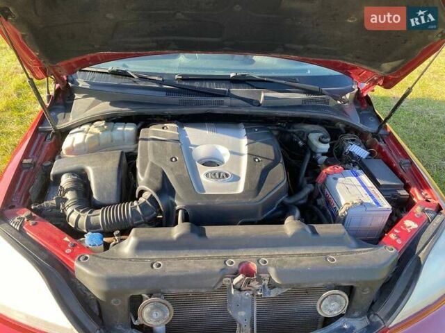 Красный Киа Соренто, объемом двигателя 2.4 л и пробегом 282 тыс. км за 6500 $, фото 27 на Automoto.ua