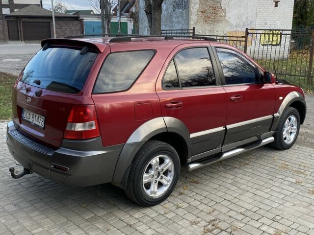 Красный Киа Соренто, объемом двигателя 2.5 л и пробегом 200 тыс. км за 3150 $, фото 7 на Automoto.ua