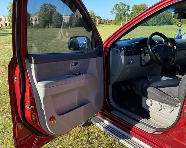 Красный Киа Соренто, объемом двигателя 2.4 л и пробегом 282 тыс. км за 6500 $, фото 9 на Automoto.ua