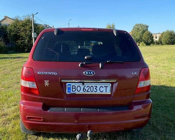 Красный Киа Соренто, объемом двигателя 2.4 л и пробегом 282 тыс. км за 6500 $, фото 3 на Automoto.ua