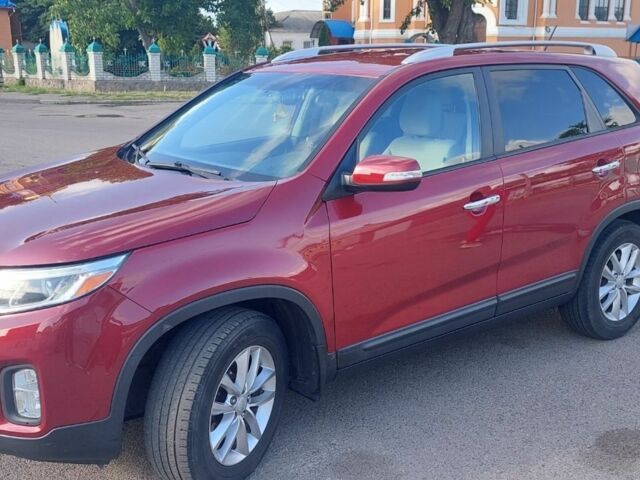 Красный Киа Соренто, объемом двигателя 2.4 л и пробегом 187 тыс. км за 12468 $, фото 5 на Automoto.ua