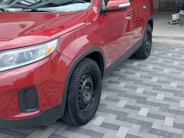 Красный Киа Соренто, объемом двигателя 2.4 л и пробегом 185 тыс. км за 10800 $, фото 2 на Automoto.ua