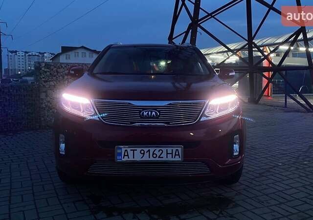 Красный Киа Соренто, объемом двигателя 2.4 л и пробегом 118 тыс. км за 12800 $, фото 9 на Automoto.ua