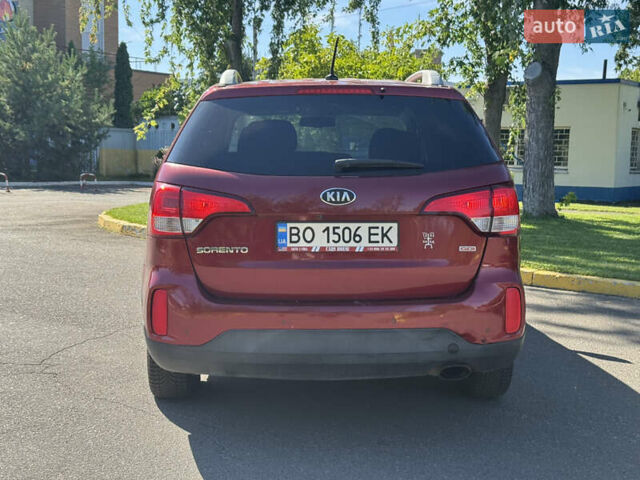 Красный Киа Соренто, объемом двигателя 2.4 л и пробегом 117 тыс. км за 10990 $, фото 4 на Automoto.ua