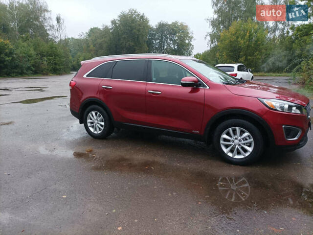 Красный Киа Соренто, объемом двигателя 2.4 л и пробегом 202 тыс. км за 13499 $, фото 9 на Automoto.ua