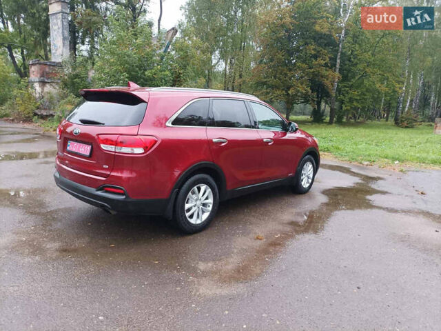 Красный Киа Соренто, объемом двигателя 2.4 л и пробегом 202 тыс. км за 13499 $, фото 10 на Automoto.ua