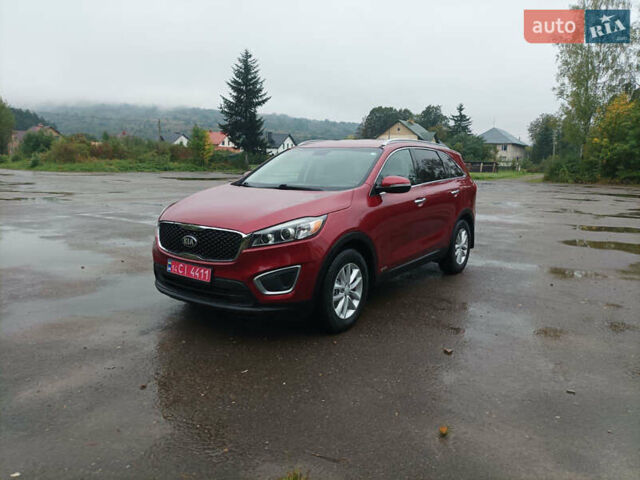 Красный Киа Соренто, объемом двигателя 2.4 л и пробегом 202 тыс. км за 13499 $, фото 12 на Automoto.ua