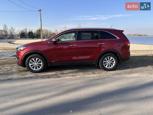 Красный Киа Соренто, объемом двигателя 2.4 л и пробегом 130 тыс. км за 13700 $, фото 1 на Automoto.ua