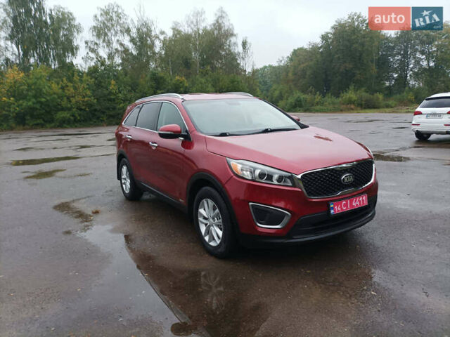Красный Киа Соренто, объемом двигателя 2.4 л и пробегом 202 тыс. км за 13499 $, фото 13 на Automoto.ua