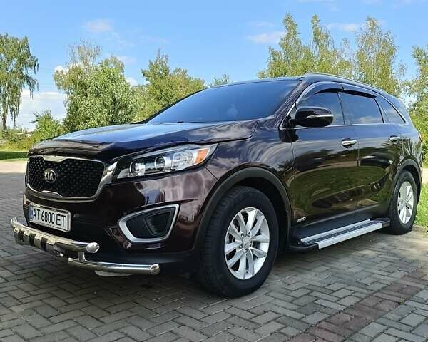 Красный Киа Соренто, объемом двигателя 2.4 л и пробегом 90 тыс. км за 17300 $, фото 1 на Automoto.ua