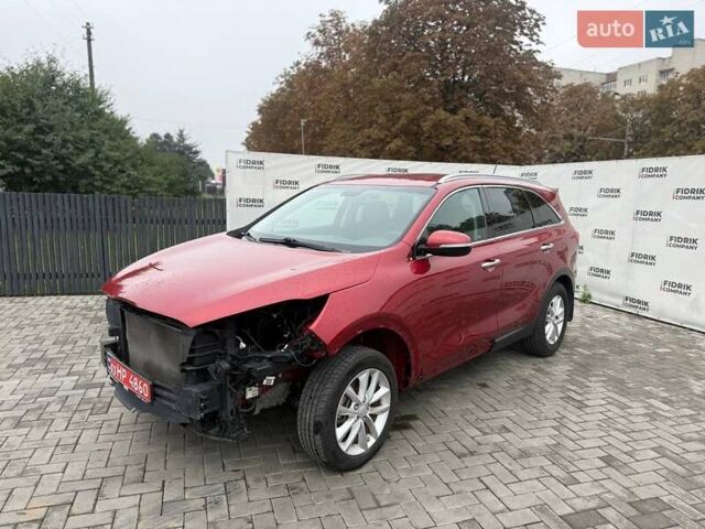 Красный Киа Соренто, объемом двигателя 2.4 л и пробегом 109 тыс. км за 10900 $, фото 1 на Automoto.ua