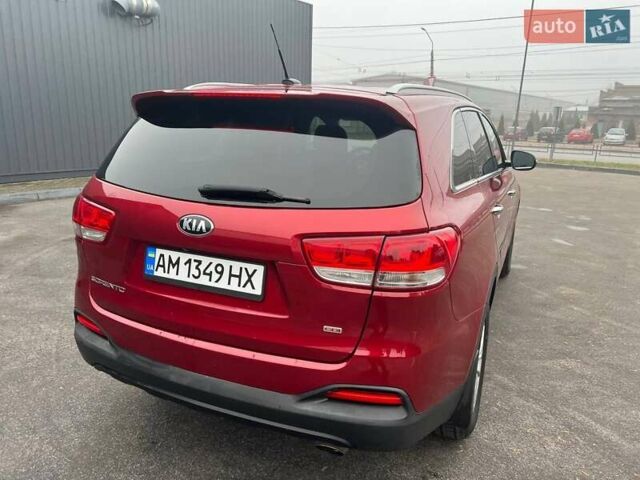 Красный Киа Соренто, объемом двигателя 2.36 л и пробегом 128 тыс. км за 14200 $, фото 12 на Automoto.ua
