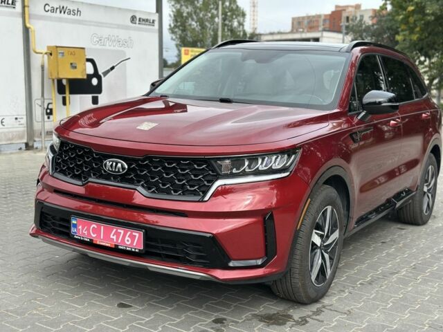 Кіа Соренто 2020 у Львові на Automoto.ua Червоний Кіа Соренто, об'ємом двигуна 2.5 л та пробігом 99 тис. км за 19900 $, фото 5 на Automoto.ua