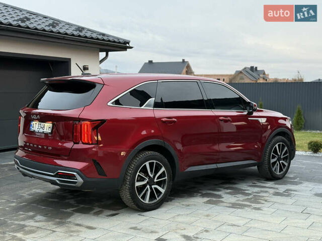 Красный Киа Соренто, объемом двигателя 2.49 л и пробегом 65 тыс. км за 24800 $, фото 4 на Automoto.ua