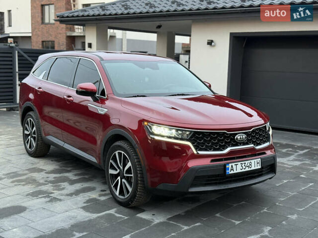 Красный Киа Соренто, объемом двигателя 2.49 л и пробегом 65 тыс. км за 24800 $, фото 3 на Automoto.ua