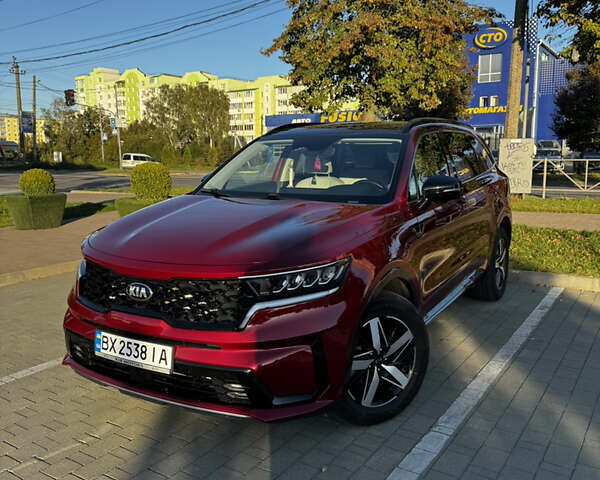 Красный Киа Соренто, объемом двигателя 2.5 л и пробегом 65 тыс. км за 35000 $, фото 18 на Automoto.ua