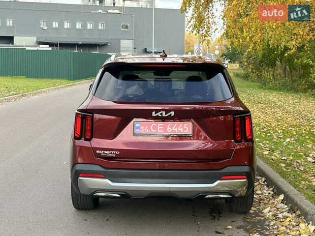 Красный Киа Соренто, объемом двигателя 2.5 л и пробегом 1 тыс. км за 42500 $, фото 6 на Automoto.ua