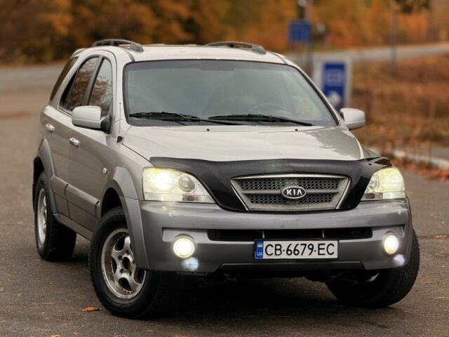 Серый Киа Соренто, объемом двигателя 2.5 л и пробегом 413 тыс. км за 5600 $, фото 3 на Automoto.ua