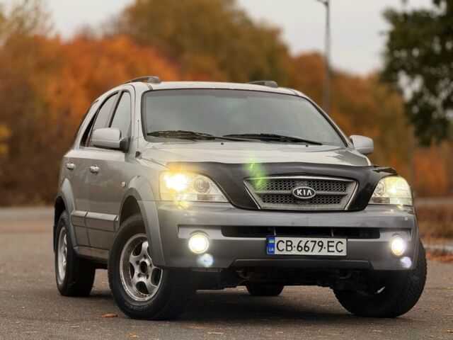 Серый Киа Соренто, объемом двигателя 2.5 л и пробегом 413 тыс. км за 5600 $, фото 1 на Automoto.ua