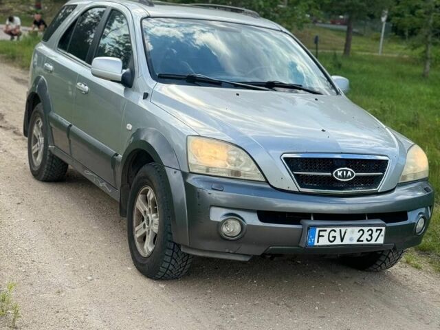 Серый Киа Соренто, объемом двигателя 2.5 л и пробегом 280 тыс. км за 2900 $, фото 1 на Automoto.ua