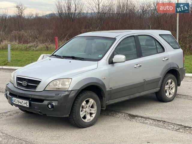 Серый Киа Соренто, объемом двигателя 2.5 л и пробегом 274 тыс. км за 3700 $, фото 1 на Automoto.ua
