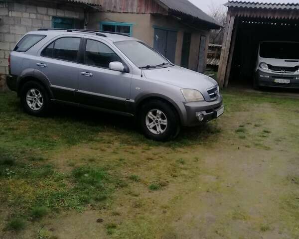 Серый Киа Соренто, объемом двигателя 2.5 л и пробегом 280 тыс. км за 4250 $, фото 4 на Automoto.ua