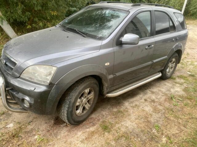 Серый Киа Соренто, объемом двигателя 2 л и пробегом 344 тыс. км за 2300 $, фото 5 на Automoto.ua