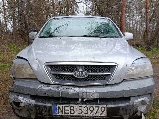 Серый Киа Соренто, объемом двигателя 2.5 л и пробегом 378 тыс. км за 2300 $, фото 1 на Automoto.ua