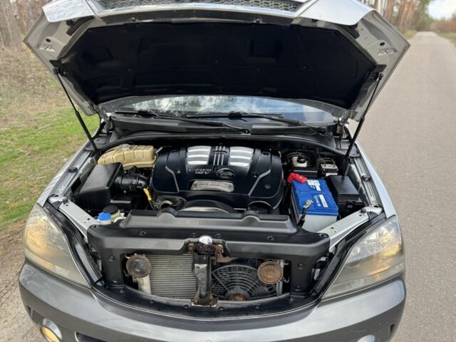 Серый Киа Соренто, объемом двигателя 2.5 л и пробегом 263 тыс. км за 5250 $, фото 14 на Automoto.ua