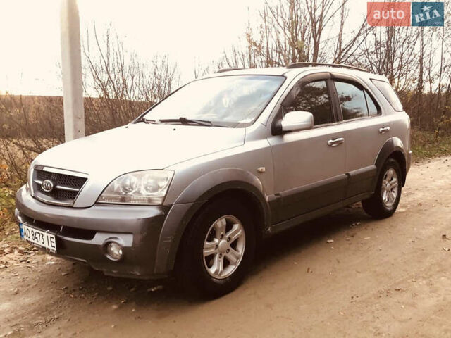 Серый Киа Соренто, объемом двигателя 2.5 л и пробегом 280 тыс. км за 4850 $, фото 1 на Automoto.ua