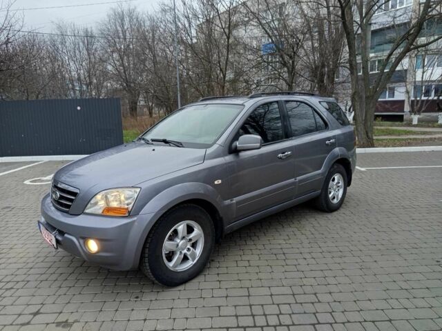 Серый Киа Соренто, объемом двигателя 2.5 л и пробегом 230 тыс. км за 3900 $, фото 4 на Automoto.ua