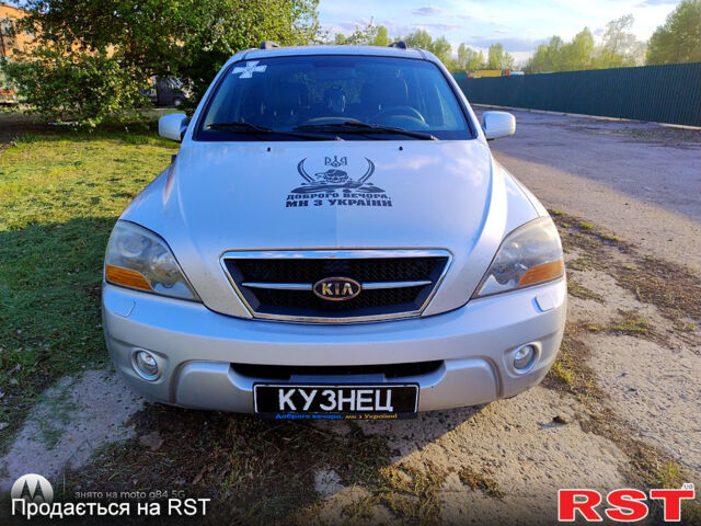 Сірий Кіа Соренто, об'ємом двигуна 2.5 л та пробігом 330 тис. км за 5500 $, фото 4 на Automoto.ua