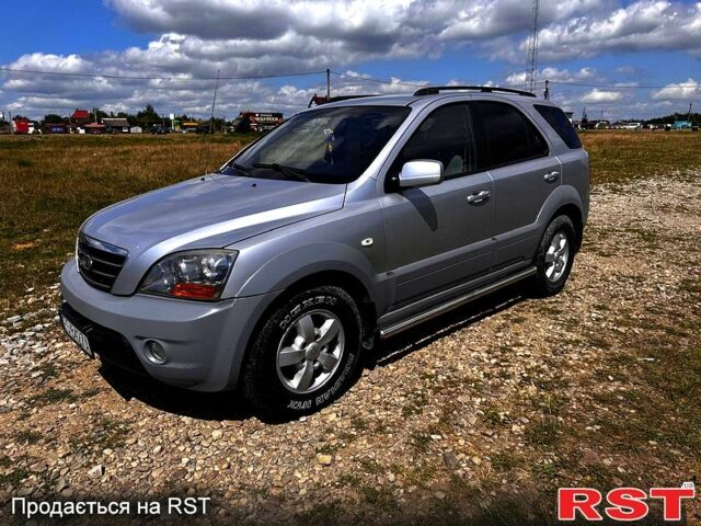 Серый Киа Соренто, объемом двигателя 2.5 л и пробегом 246 тыс. км за 3800 $, фото 4 на Automoto.ua