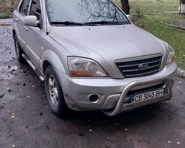 Серый Киа Соренто, объемом двигателя 3.3 л и пробегом 200 тыс. км за 7000 $, фото 1 на Automoto.ua
