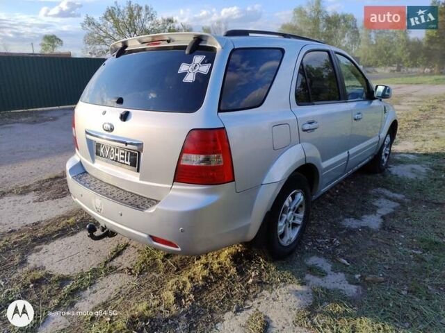 Киа Соренто 2007 в Полтаве на Automoto.ua Серый Киа Соренто, объемом двигателя 2.5 л и пробегом 330 тыс. км за 5500 $, фото 2 на Automoto.ua