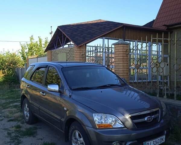 Серый Киа Соренто, объемом двигателя 2.5 л и пробегом 137 тыс. км за 7500 $, фото 1 на Automoto.ua