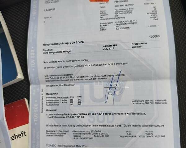 Серый Киа Соренто, объемом двигателя 2.2 л и пробегом 215 тыс. км за 10500 $, фото 33 на Automoto.ua